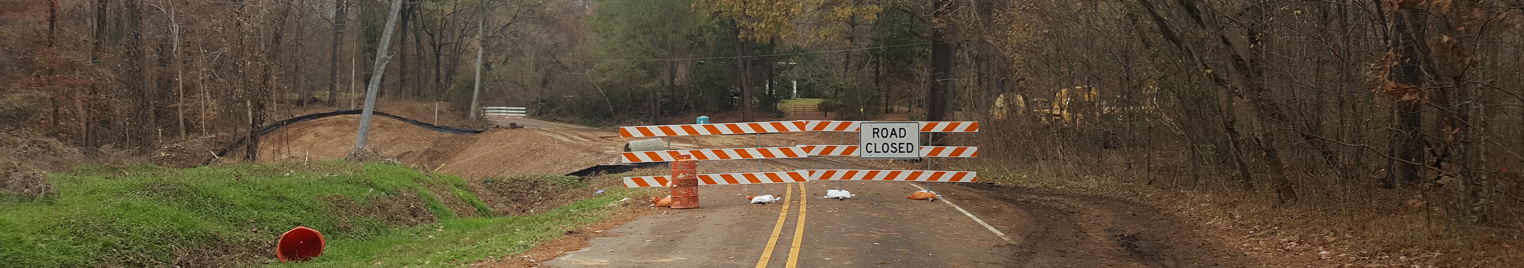 road closed